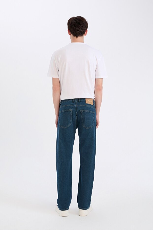 Sergio Regular Fit Normal Kalıp Normal Bel Boru Paça Jean Pantolon R9026AZ25SP - 6
