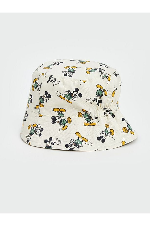 LCW baby Mickey Mouse Baskılı Erkek Bebek Bucket Şapka - 2
