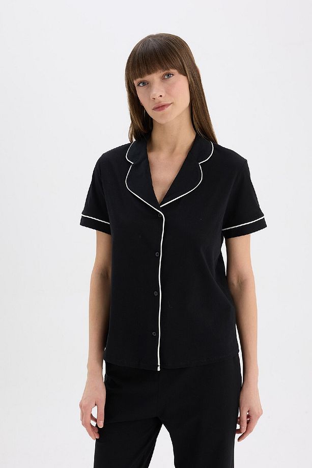 Pijama Takımı Kısa Kollu Üst Uzun Esnek Belli Altı-fall In Love D0917ax25sp - 3