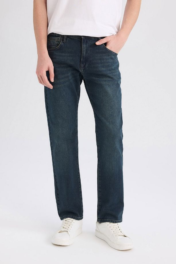 Sergio Regular Fit Normal Kalıp Normal Bel Boru Paça Jean Pantolon E5393ax25sp - 1