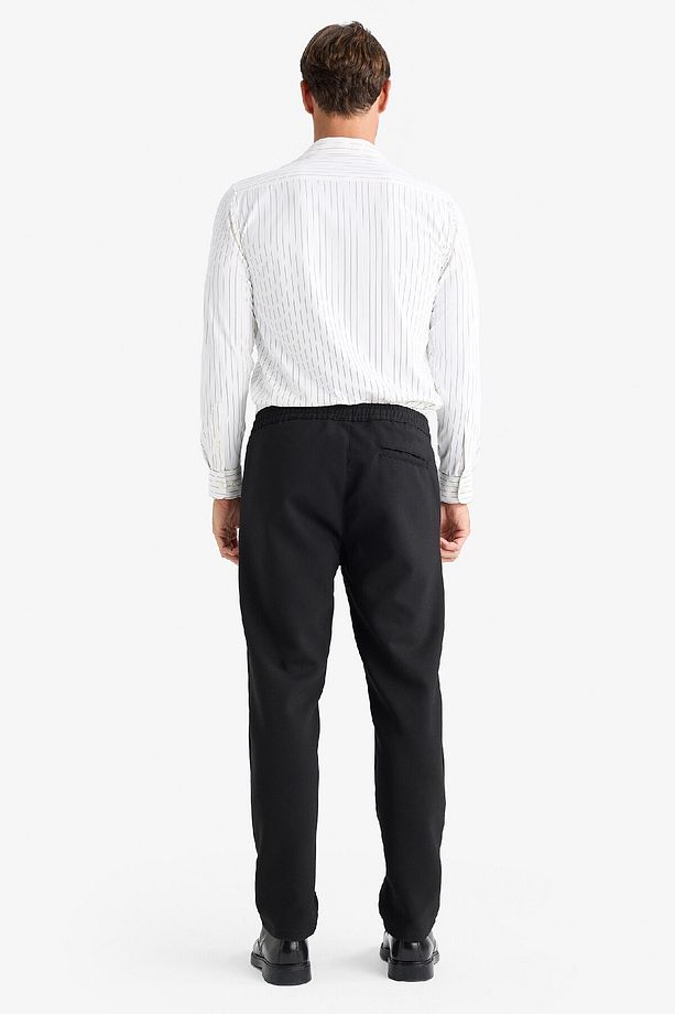 Regular Fit Normal Kesim Kumaş Pantolon Cepli Düz Paça E2937ax24wn - 6