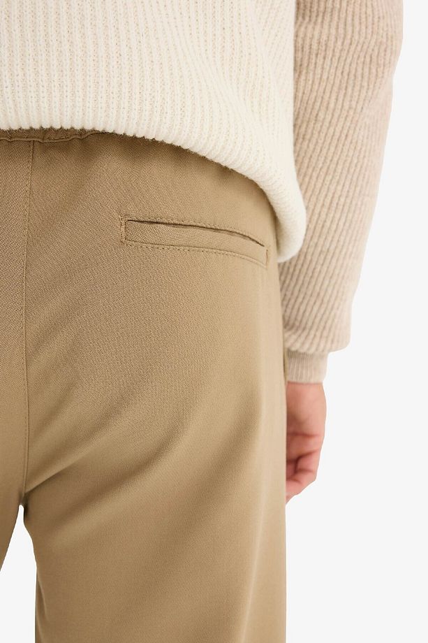 Regular Fit Normal Kesim Kumaş Pantolon Cepli Düz Paça E2937ax24wn - 7