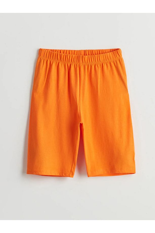 LCW Kids Siyah Bisiklet Yaka Erkek Çocuk Şortlu Pijama Takımı - 4