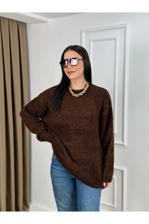 Acı Kahve - Teddy Basic Kazak - 1