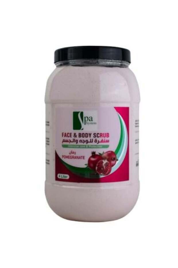 - Face and Body Scrub, 4 litres (القهوة)