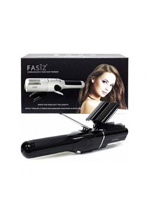 أداة تشذيب أطراف الشعر المتقصفة لاسلكية أسود - 3