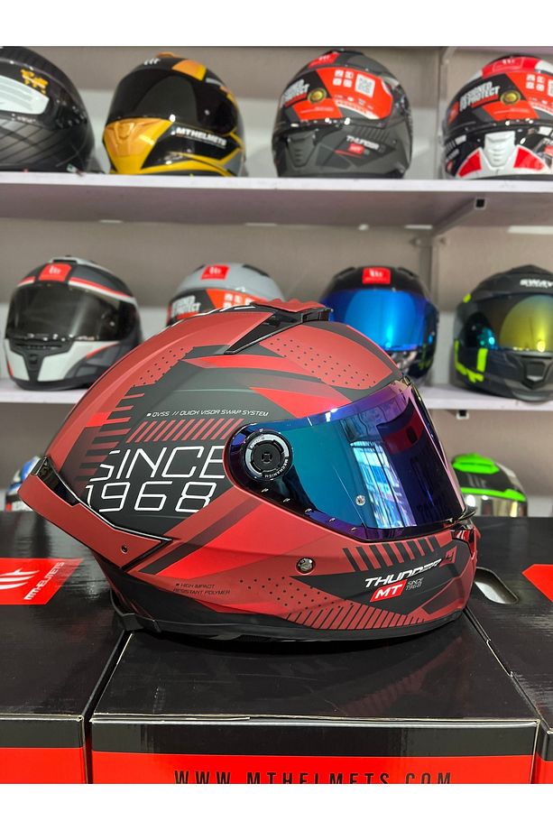 Helmets Thunder 4 Sv luminence solid kask(şeffaf vizörlü) - 3
