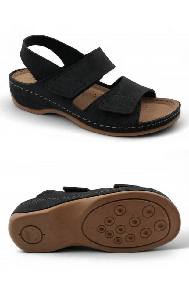 Papuci de damă negri - 6