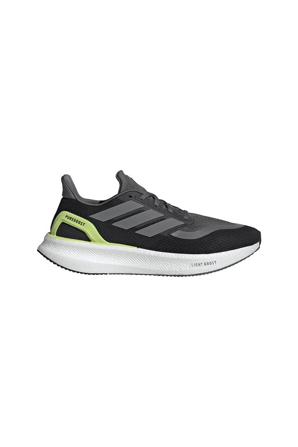 Pureboost 5 Erkek Siyah Yol Koşusu Ayakkabısı Erkek Yol Koşusu Ayakkabısı Jh6445 - 1