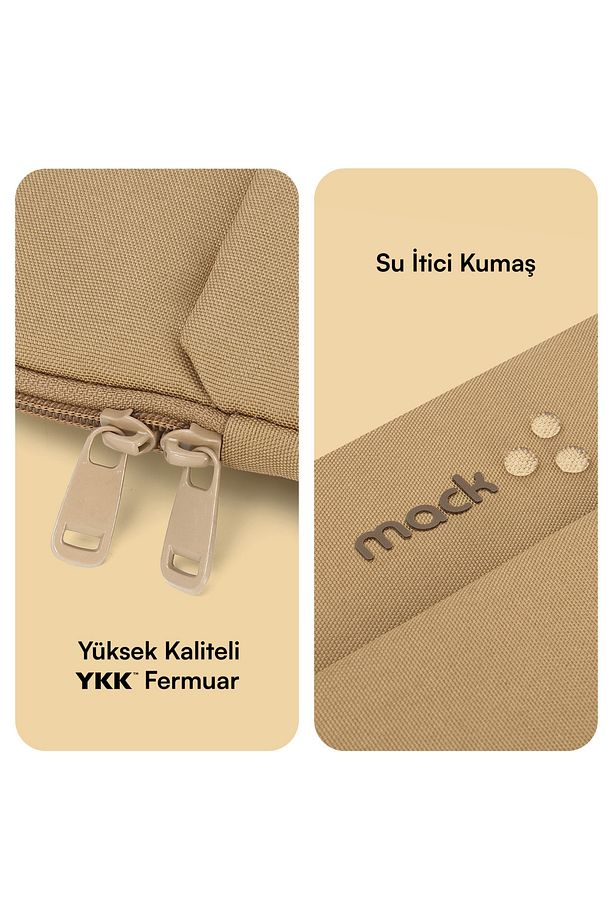 MCE-1503 14.1" NOVA Eco Notebook Sleeve Camel - 4
