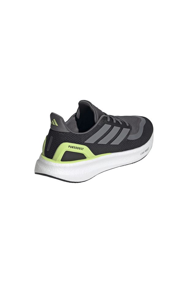 Pureboost 5 Erkek Siyah Yol Koşusu Ayakkabısı Erkek Yol Koşusu Ayakkabısı Jh6445 - 8