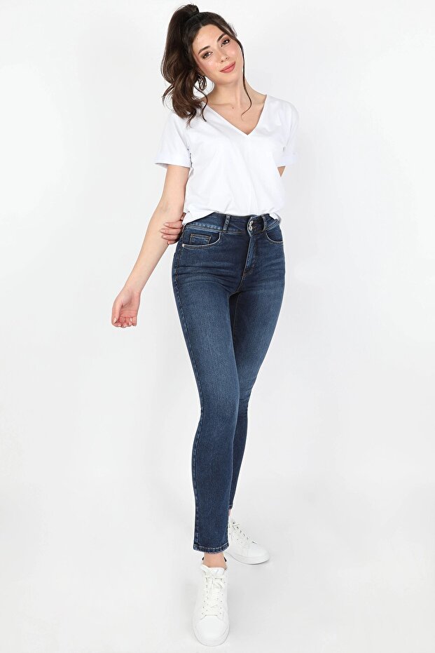 Dark Blue Women's Jeans