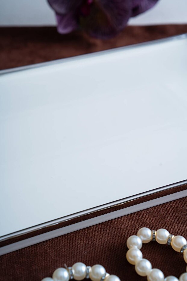 Arven Rectangular Silver Presentation Tray - 41 cm - 5