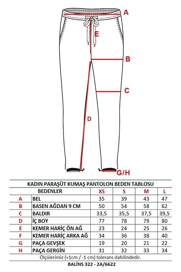Pantaloni cu parașuta de damă - 3