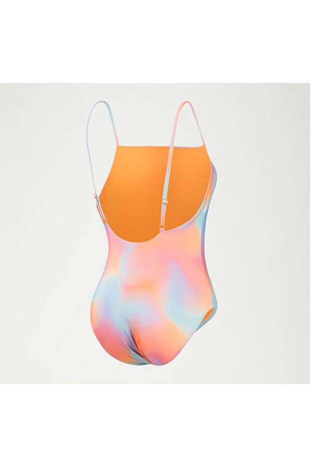 Printed Adjustable Thinstrap Kadın Mayo - 4