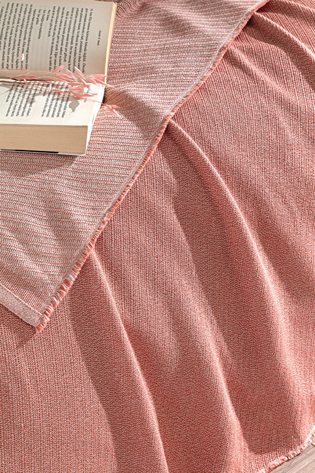 Ella Çift Kişilik Pike - Mercan - 2