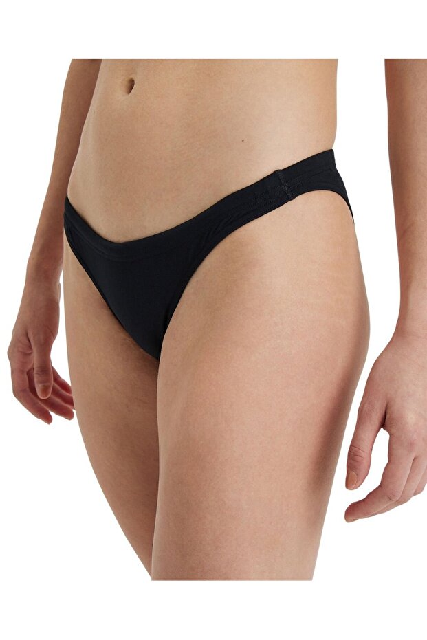 WOMEN'S TEAM SWIM BOTTOM SOLID/BLACK - 6