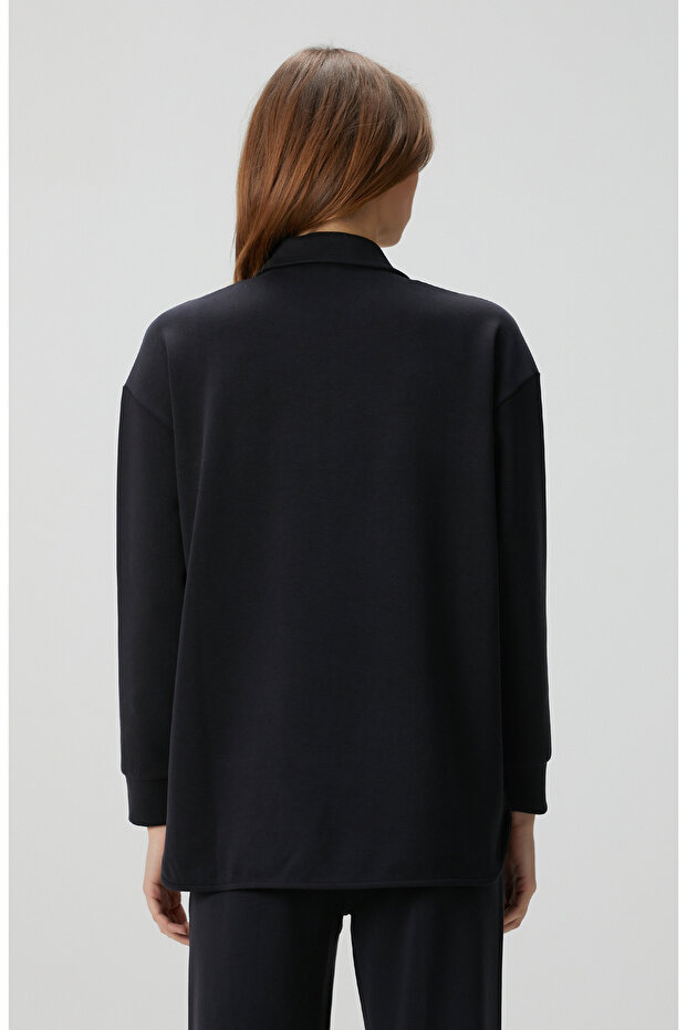 Siyah Sweatshirt - 5