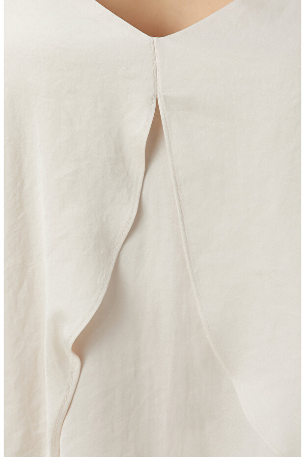 Kırık Beyaz Bluz - 6