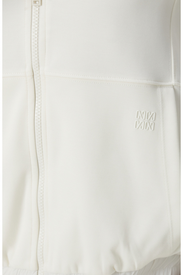 Kırık Beyaz Sweatshirt - 6