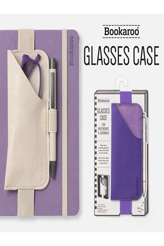 Bookaroo Glasses Case -Brown - 5