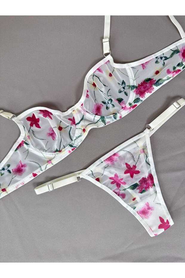 Tül Çamaşır Takımı - 2