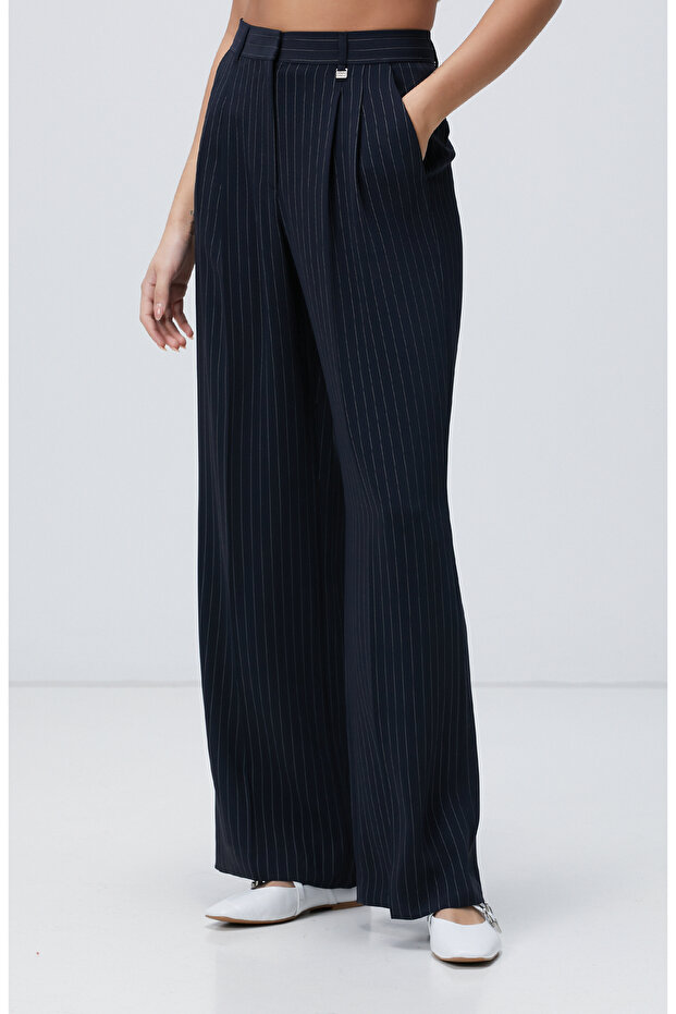 Lacivert Pantolon - 4