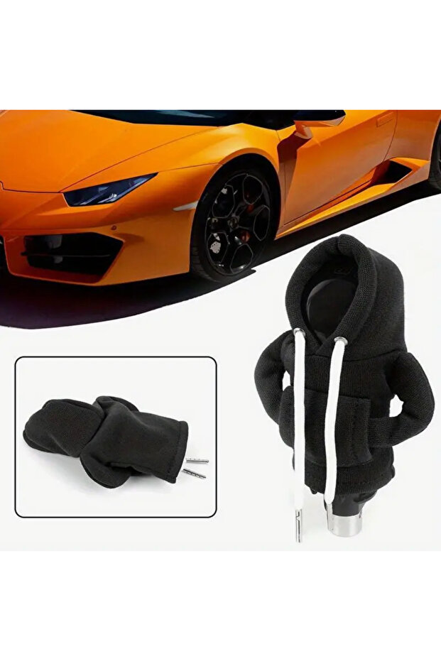 1Pcs Very Stylish Black Color Car Gear Shift Outfit / Hoodie Gear Shift Case
