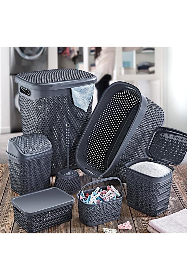 Katre 7 Parça Antrasit Çeyiz Seti - 2