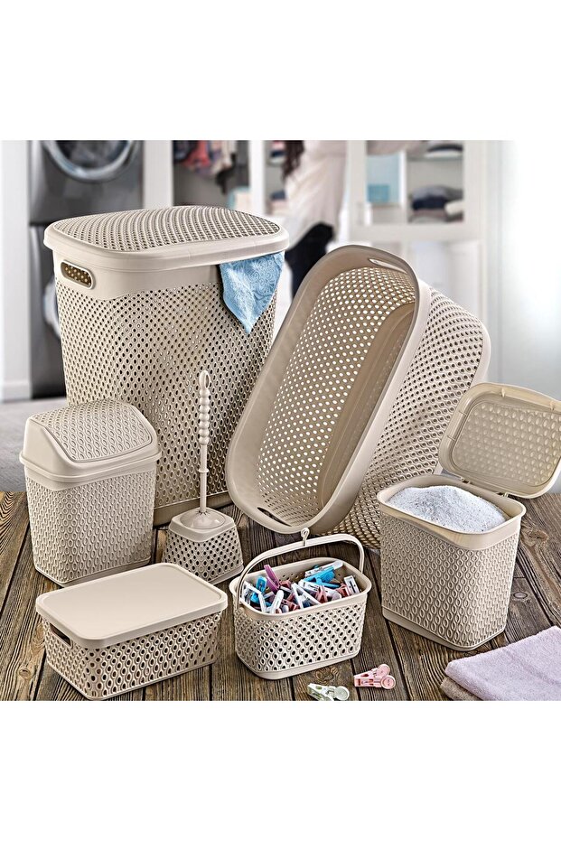 Katre 7 Parça Latte Çeyiz Seti - 1