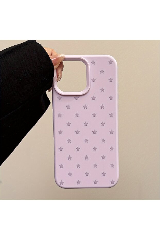 غطاء واقي من الصدمات مقاوم للصدمات متوافق مع آيفون 13/14، حافظة صغيرة بنمط قلب أرجواني ممتاز - 3