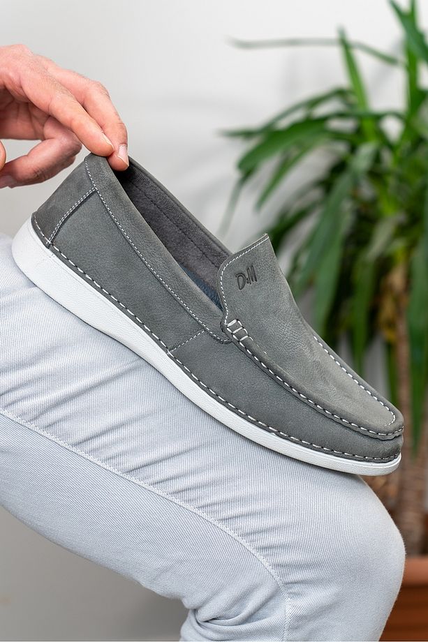 Erkek Hakiki Deri Ayakkabı, Günlük Ayakkabı, Yazlık Ayakkabı , Loafer Ayakkabı - 1