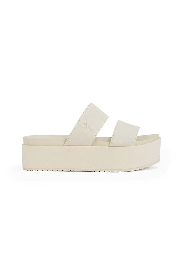 FLATFORM SANDAL WEBBING IN - 6