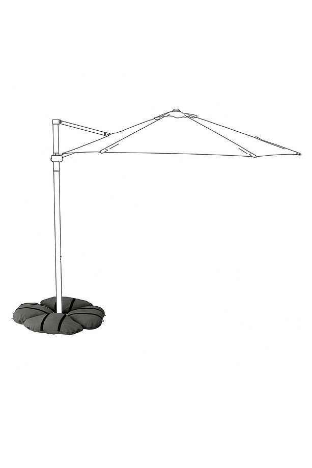 Şemsiye Ayağı Kum Torbası Seti Ayak Ağırlığı 4x30kg AA071 - 7