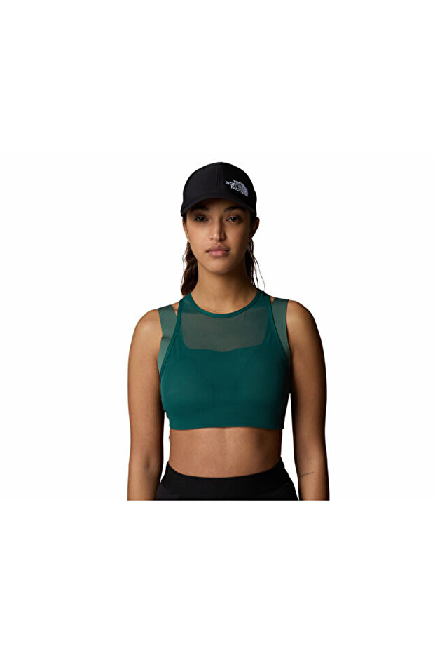 W Refina Double-Layer Bra Women's Sports Bra Nf0A891K6Gi1 Green