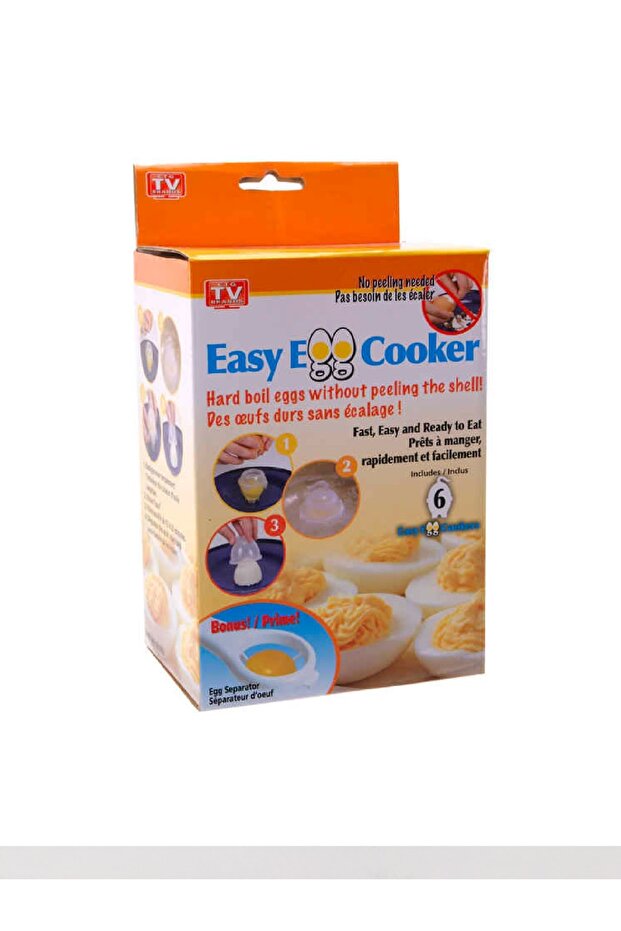 قوالب البيض مع المصفاة Easy Egg Cooker