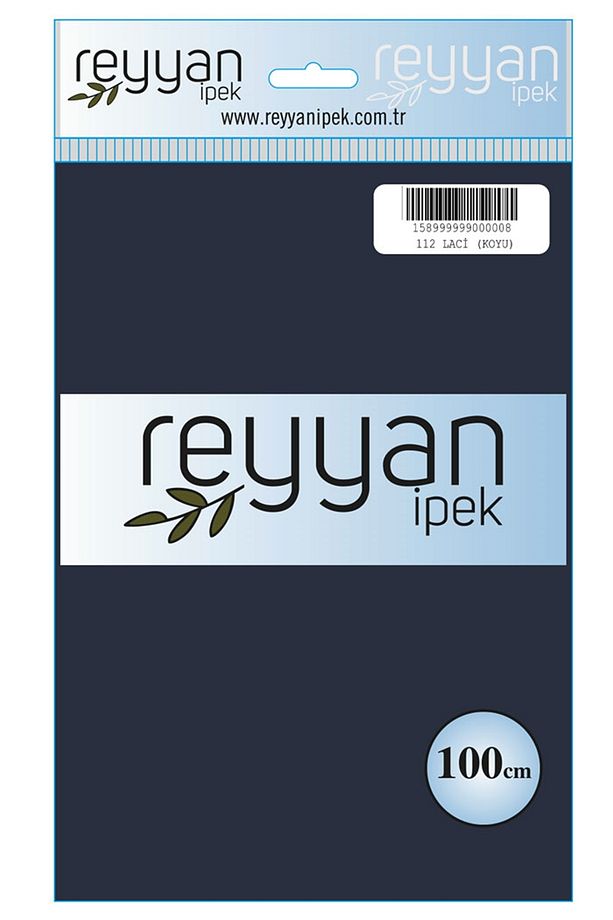 Düz Renk Poşetli Yazma - Renk-112 - Lacivert Koyu - 1