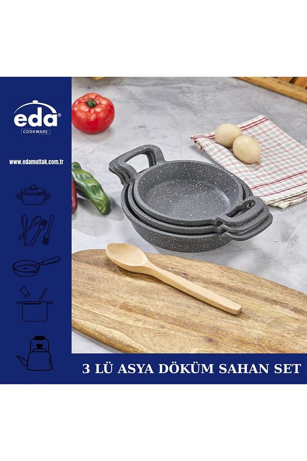 Döküm Granit Lüks Sahan Seti - 4