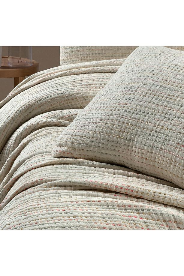 Rosi Multıcolor Tek Kişilik %100 Pamuk Yatak Örtüsü 180*220 cm - 3