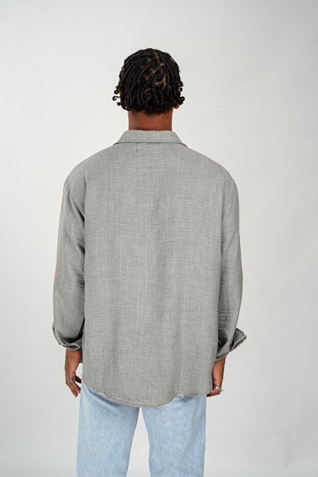 Koszula męska Sofia Linen Oversize - 2