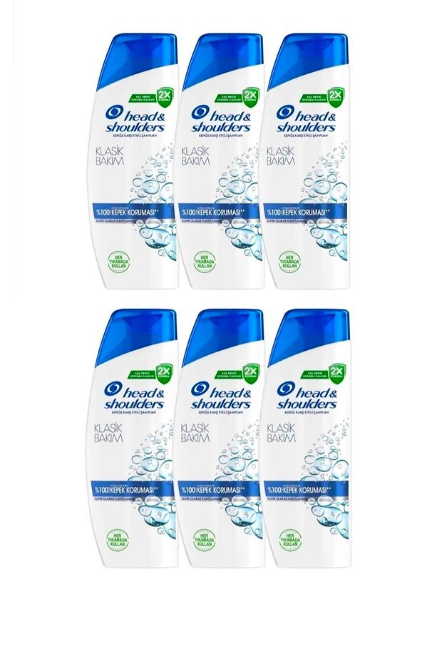 Head And Shoulders Şampuan Klasik Bakım 1in1 330 ml X 6 Adet - 1