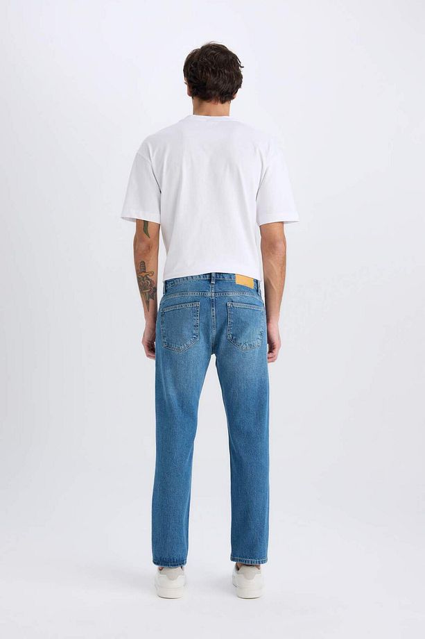 Sergio Regular Fit Normal Kalıp Normal Bel Boru Paça Jean Pantolon E8505AX24WN - 6