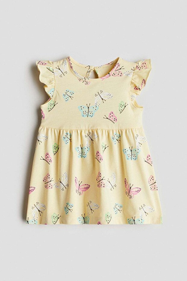 Printed cotton dress