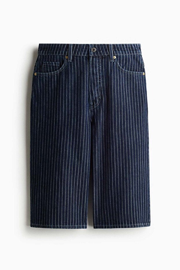 High Knee Denim shorts