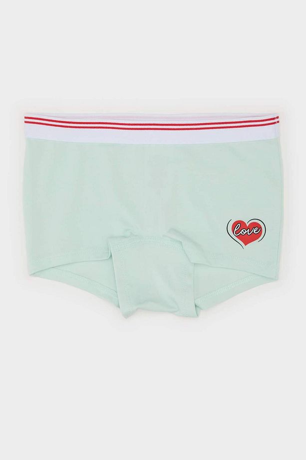 Kız Çocuk Çiçekli 2'li Boxer E7077a825sp - 2