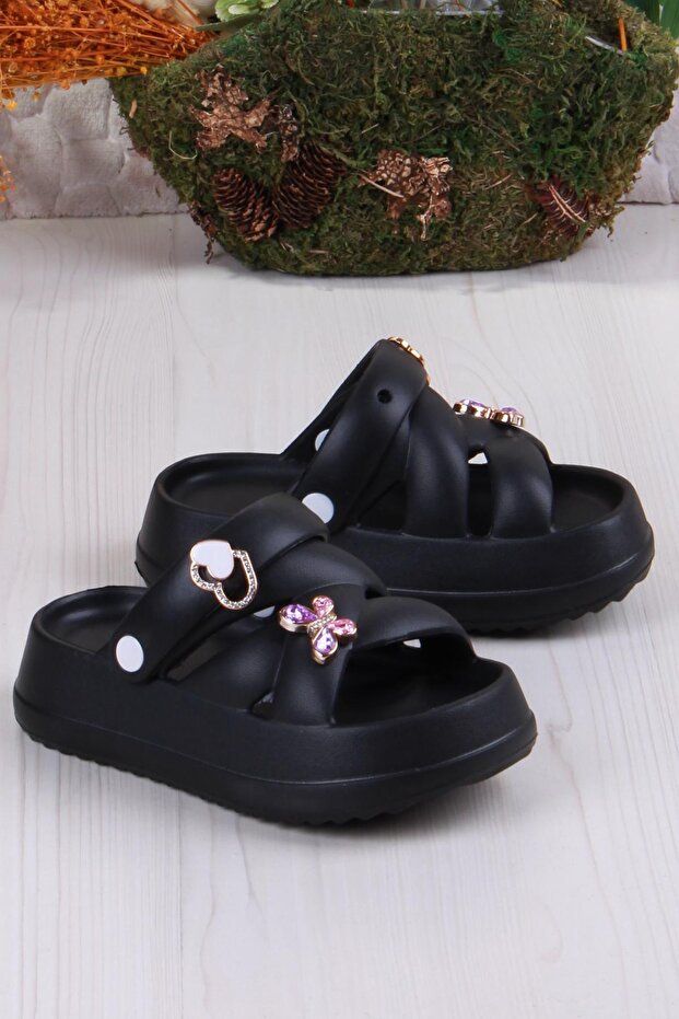 Clx 6980 Beach Sea Pool Slippers Lightweight Comfortable Flexible Girls Slippers