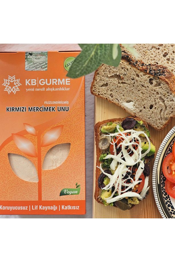 Glutensiz Filizlendirilmiş Kırmızı Mercimek Unu 500 Gr 3 Adet - 2