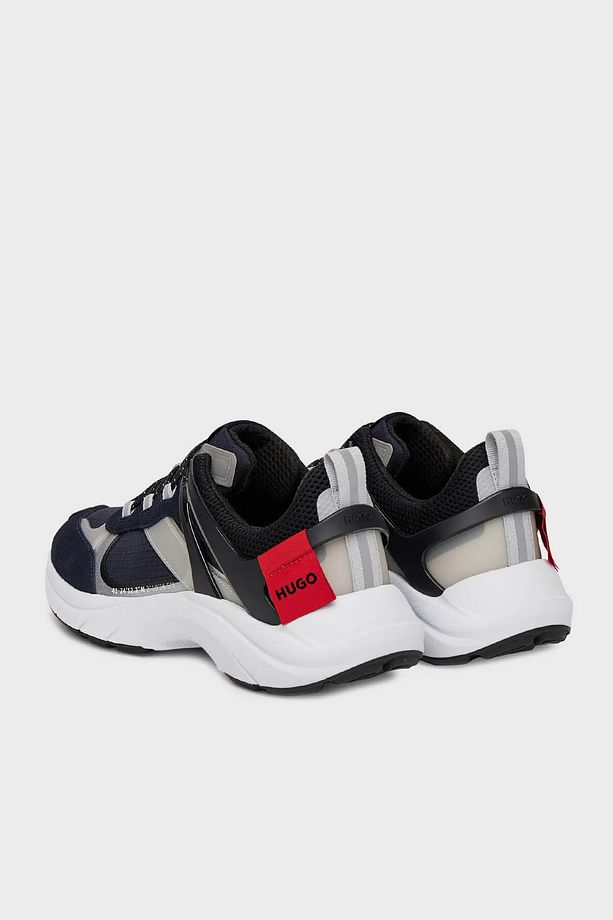 Süet ve Fileli Sneaker Ayakkabı Erkek AYAKKABI 50541703 - 4