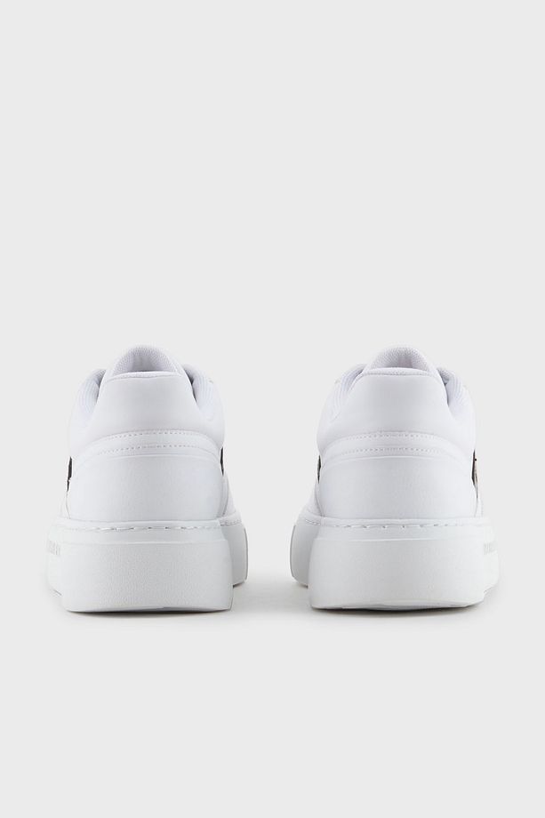 Armani Exchage Logolu Şerit Detaylı Kalın Taban Sneaker Ayakkabı AYAKKABI - 5