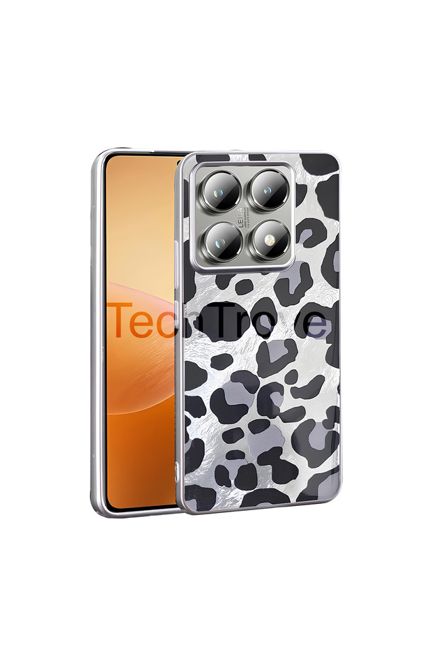 Xiaomi Mi 14t Pro Case Silky Pattern Design Camera Protection A+ Quality Cover with Protrusion